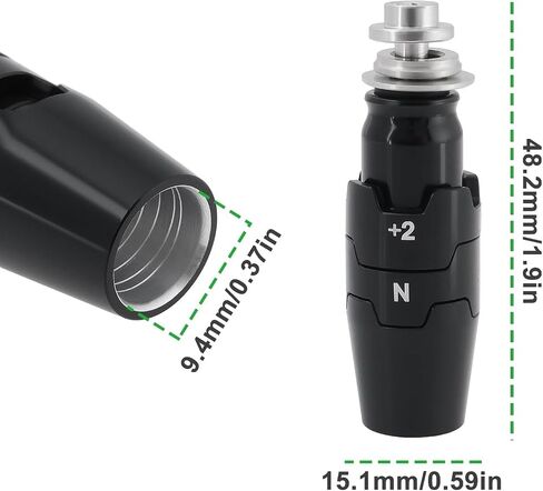 Golf Shaft Adapter Sleeve fits tip 0.370 Hybrid RH with Callaway Ai Smoke, Paradym, Rogue, Rogue ST, Mavrik, Mavrik Max, Epic Max, Epic Speed, Epic Flash in Kuwait