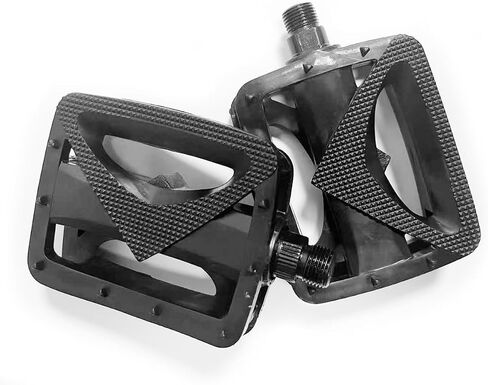 Universal Bike Pedals 9/16" Lightweight Non-Slip HX-192 Bicycle Platform Pedals Easy to Install Fit Most Adult Mountain Bikes MTB Durable Design in Kuwait