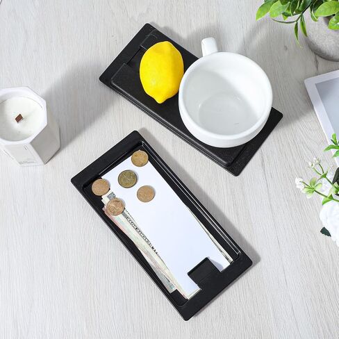 30 Pcs Black Check Holders, Restaurant Check Presenters, Bill and Tip Trays for Guest Receipts, Cash, Credit Cards, Suitable for Bars, Hotels, Cafes in Kuwait