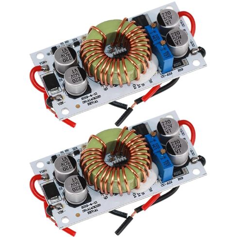 2 Packs 250W DC-DC Module, 10-40V to 10-50V, 6A Adjustable Boost Power Module, Constant Voltage and Current Converter in Kuwait