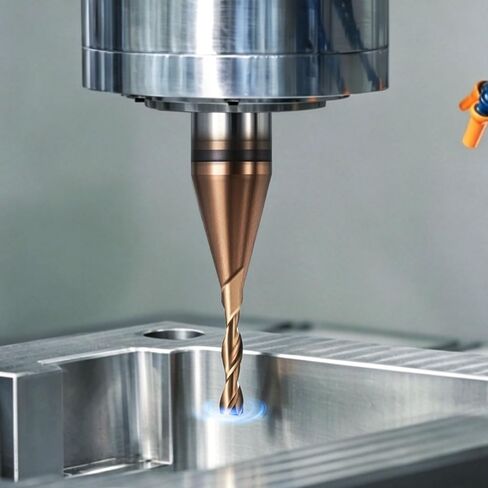 1 حزمة مطحنة نهاية كربيد 1/32 بوصة - 2 طلاء فلوت TiSiN بزاوية 45 درجة حلزونية لقمة مطحنة نهاية CNC 1/8 بوصة قطع L، 1-1/2 بوصة L، ساق 1/8 بوصة - للألمنيوم والنحاس in Kuwait
