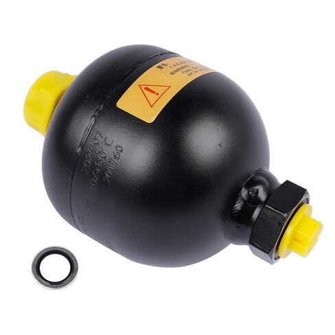 مجمع الحجاب الحاجز 20cu.in (0.32L) 4786psi ضغط العمل G1/2 الأنظمة الهيدروليكية in Kuwait