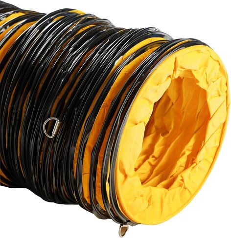 MOUNTO 25FT PVC خرطوم مجاري مرن لمروحة العادم (12 بوصة) in Kuwait