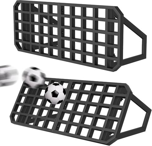Soccer Rebounder Board 2 Angles Rebounder Soccer Wall Kickback Rebound Board for Backyard, for Ball Passing and Bounce Back Training in Kuwait