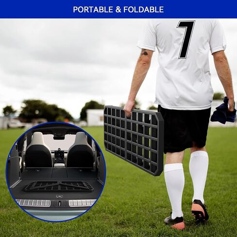 Soccer Rebounder Board 2 Angles Rebounder Soccer Wall Kickback Rebound Board for Backyard, for Ball Passing and Bounce Back Training in Kuwait