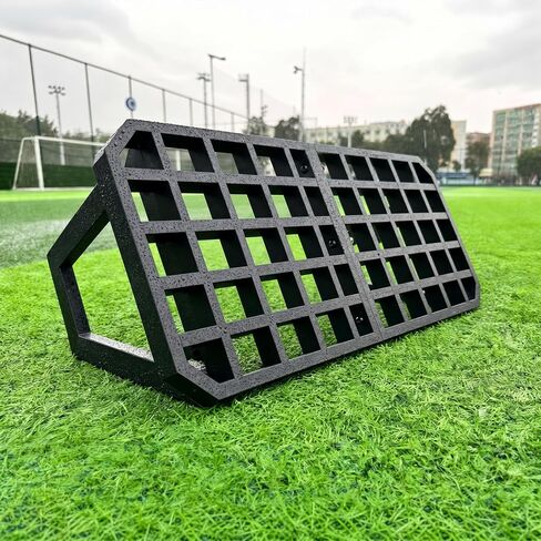 Soccer Rebounder Board 2 Angles Rebounder Soccer Wall Kickback Rebound Board for Backyard, for Ball Passing and Bounce Back Training in Kuwait