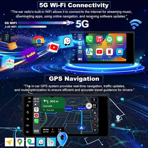 4+64G for Dodge Journey Radio Upgrade 2011-2019, 9 Inch Android 13 Touch Screen Stereo, Wireless Carplay Android Auto, Keep Steering Wheel Control, GPS Navigation Head Unit, FM WiFi Backup Camera in Saudi Arabia