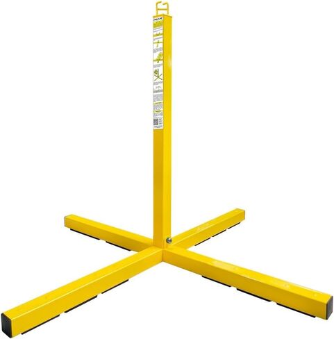 Frontline Warning Line System | Highly Visible Fall Hazard Barrier | Quick Setup with Durable ASTM Steel | Meets OSHA 1910 & 1926 Compliance (Stanchion + 96' Warning Line System) in Kuwait