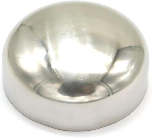57mm O/D 304 Stainless Steel Hygiene Grade Welding End Cap Pipe Fitting in Kuwait