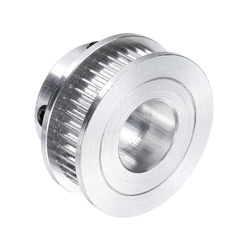 uxcell 4pcs GT-2 40T Pulley Synchronous Wheel 12mm Bore, Aluminum Timing Pulley 40 Teeth, Fit Width 6mm Timing Belt for 3D Printer CNC Machine (with A Wrench) in Saudi Arabia