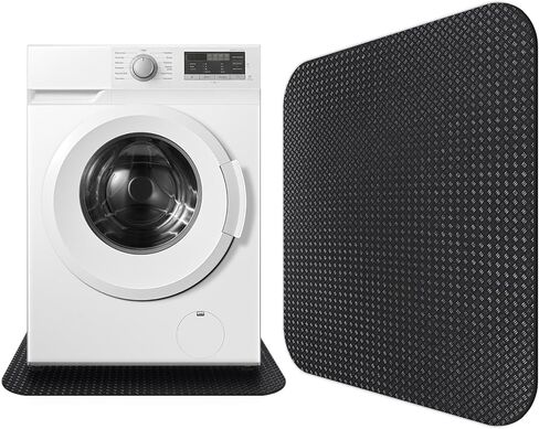 27" X 27" Under Washing Machine Silicone Mat, Doubled Sided Anti-Vibration Mats Non Slip Washer and Dryer Waterproof Pad for Floor Protection Home Kitchen Laundry Room in Kuwait