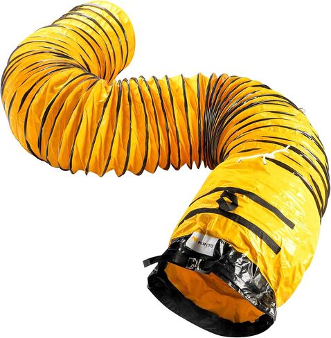 MOUNTO 25FT PVC خرطوم مجاري مرن لمروحة العادم (12 بوصة) in Kuwait