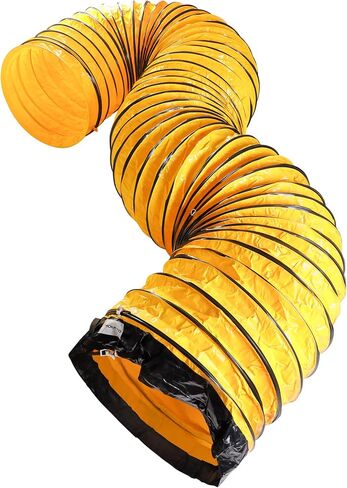 MOUNTO 25FT PVC خرطوم مجاري مرن لمروحة العادم (12 بوصة) in Kuwait