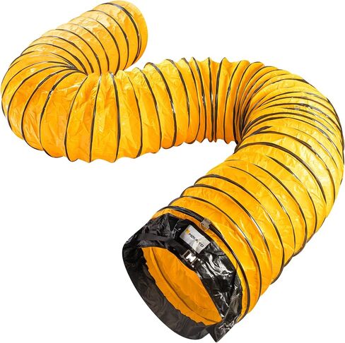 MOUNTO 25FT PVC خرطوم مجاري مرن لمروحة العادم (12 بوصة) in Kuwait