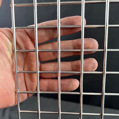 11Gauge 1 inch Holes 16"x12"Stainless Steel Welded Wire Mesh Delivered Flat|Hardware Cloth Wire Fence Chicken Wire Fencing Metal Screen for Screen Door,Grill Mesh,Bird Cage Netting,Pet Grate in Kuwait