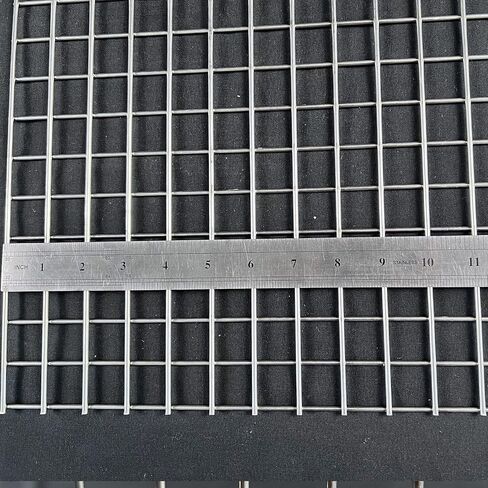 11Gauge 1 inch Holes 16"x12"Stainless Steel Welded Wire Mesh Delivered Flat|Hardware Cloth Wire Fence Chicken Wire Fencing Metal Screen for Screen Door,Grill Mesh,Bird Cage Netting,Pet Grate in Kuwait