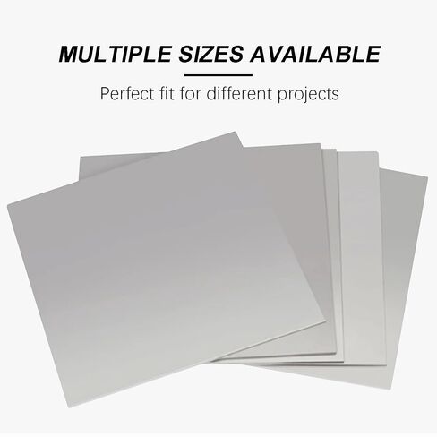 TEN-HIGH 2 Pack 22 Gauge Mild Steel Sheet Metal Plate 12 x 16 Inch Cold Rolled Steel Plate for Professional Industrial Use and DIY Projects - Smooth Surface, Easy to Form and Weld in Kuwait