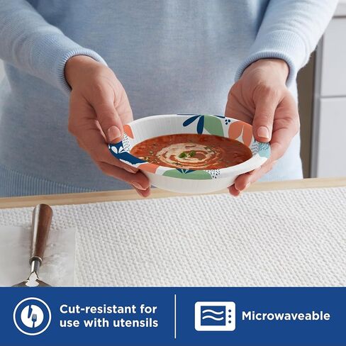 Dixie Disposable Paper Bowls 10oz, 35 CT in Saudi Arabia