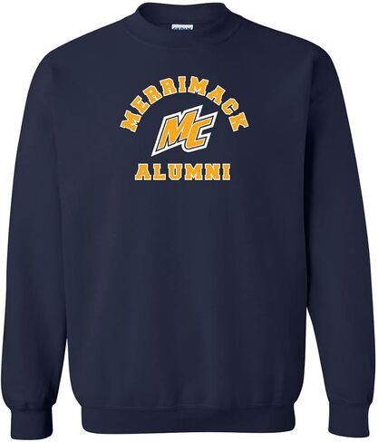 CreateMyTee Merrimack College Alumni Unisex Crewneck Sweatshirt - Merrimack Warriors Apparel in Kuwait