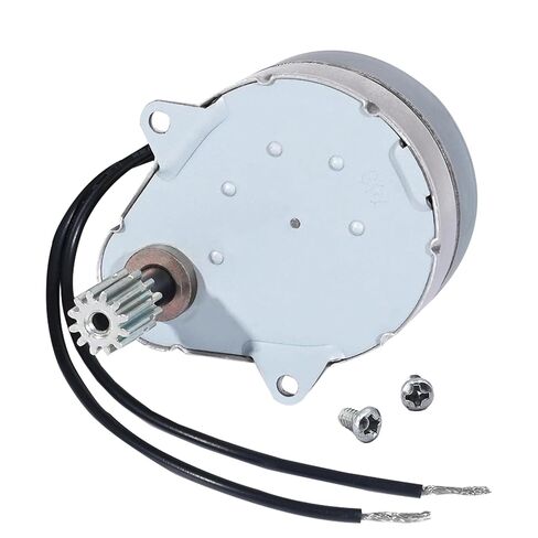 Replacement Motor 18743 for Fleck 5600 Style Timer 110V 60Hz 3W | Replacement Motor for Fleck 5600 Timer Water Softener Valve. 11384 Mounting Screw. Fits 2500/2510/2750/3200/9000/9100/9500. in Kuwait