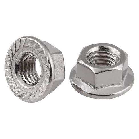 40pcs M5 Hexagon Flange Nuts, Carbon Steel Nickel Plated for Hammer Head Bolt T Screw T-Slot Aluminum Profile,High Strength，Dedicated for T-Bolt Flange Nuts in Saudi Arabia