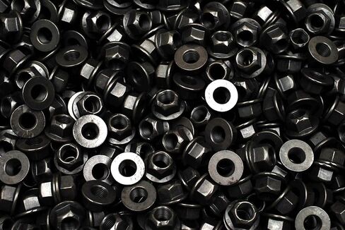 (150) Toplock Flange Nuts 3/8-24 Grade 8/G Plain Finish All Metal Locking Nut in Saudi Arabia