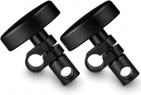Tellegloww 2 Pack D10-D10 Sleeve Swivel Clamp Chuck for Magnetic Stands Holder Bar Dial Indicator Gauge Metal Micrometer Swivel Collet Indicator Holder in Saudi Arabia