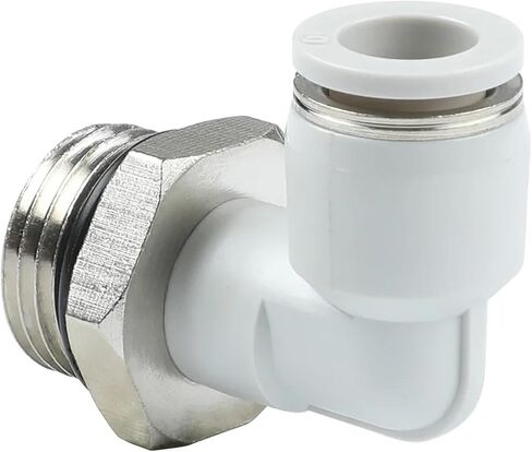 5Pcs Pneumatic Parts One-touch Corner Air Hose Tube Pipe Fitting Fittings Connection Connector 4 6 8 12mm PL G 1/2 1/4(12 (Hose O.D.12MM),G03 (G3-8)) in Saudi Arabia