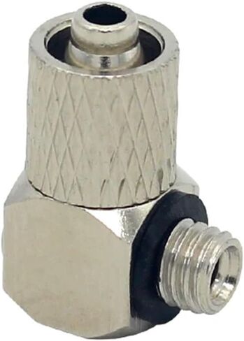 M Miniature Fittings M-5H-4 M-5HL-4 Male Thread Pneumatic Pipe Air Hose Quick Fitting Mini Connector M3 M4 M5 M6 1Pcs(M-5HL-4) in Saudi Arabia