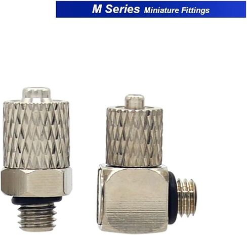 M Miniature Fittings M-5H-4 M-5HL-4 Male Thread Pneumatic Pipe Air Hose Quick Fitting Mini Connector M3 M4 M5 M6 1Pcs(M-5HL-4) in Saudi Arabia