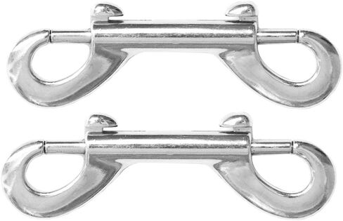 2pcs Heavy Duty Double End Snap Can Be Used As Latch Bucket Rack to Hang Feed Hay Bag Multi-Use Metals Snaps/1088 in Saudi Arabia