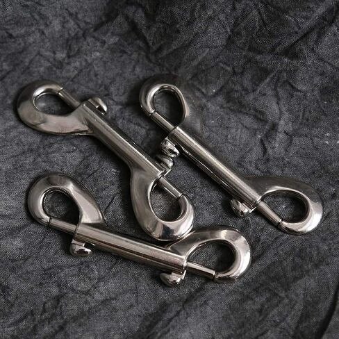 2pcs Heavy Duty Double End Snap Can Be Used As Latch Bucket Rack to Hang Feed Hay Bag Multi-Use Metals Snaps/1088 in Saudi Arabia