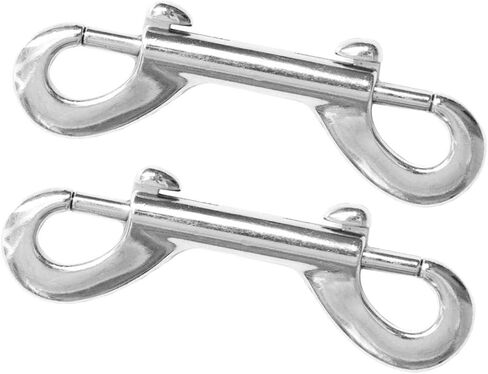 2pcs Heavy Duty Double End Snap Can Be Used As Latch Bucket Rack to Hang Feed Hay Bag Multi-Use Metals Snaps/1088 in Saudi Arabia