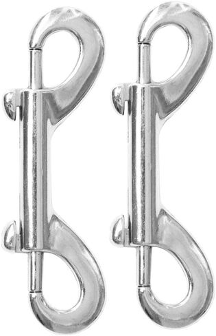 2pcs Heavy Duty Double End Snap Can Be Used As Latch Bucket Rack to Hang Feed Hay Bag Multi-Use Metals Snaps/1088 in Saudi Arabia