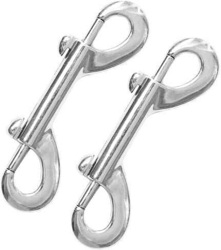 2pcs Heavy Duty Double End Snap Can Be Used As Latch Bucket Rack to Hang Feed Hay Bag Multi-Use Metals Snaps/1088 in Saudi Arabia