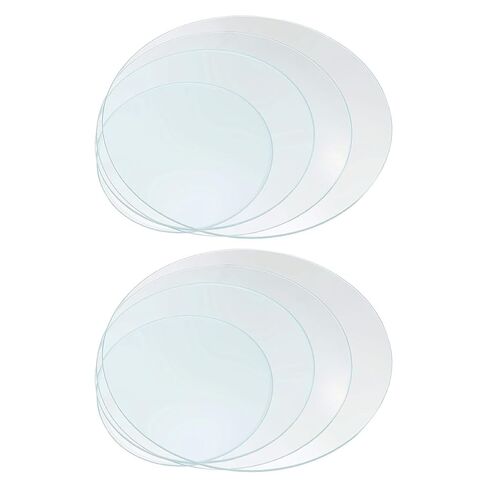 minkissy 8pcs Heat-Resistant Thickened Glass Watch Glass Set for Laboratory Teaching, School Science Experiments, Includes 60mm, 75mm, 90mm, 100mm Evaporating Dish in Saudi Arabia