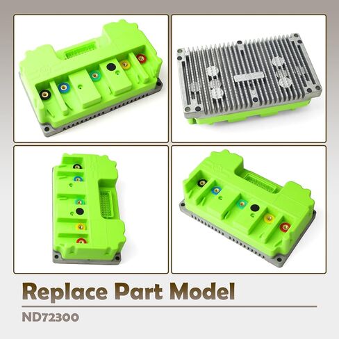 ND72300 Controller 72V Brushless DC Compatible with Fardriver, for Electric Motorcycle E-Bike Scooter Motor Speed Controllers Parts Sine Wave 300A Green Plug & Play in Kuwait