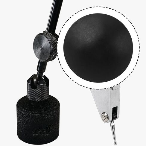 نقطة اتصال المؤشر 1/8 بوصة عمود × 1/2 بوصة طرف مستدير متوافق مع Starrett PT06632-4 للقرص والمؤشرات الرقمية in Kuwait