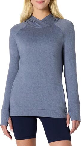 Amazon Essentials Women's Athletic Soft Performance Lightweight Long Sleeve Pullover Hoodie Workout Top in Kuwait