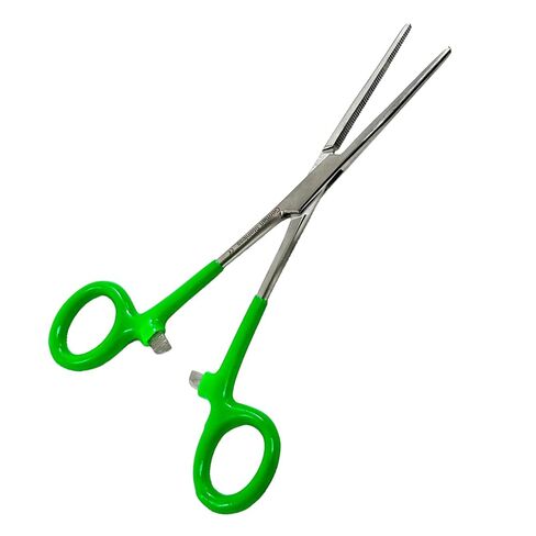 Premium German Stainless Ultimate Hemostat Forceps CLAMP Set, 2 Piece Straight + Curved (CYNAMED Brand) … in Saudi Arabia