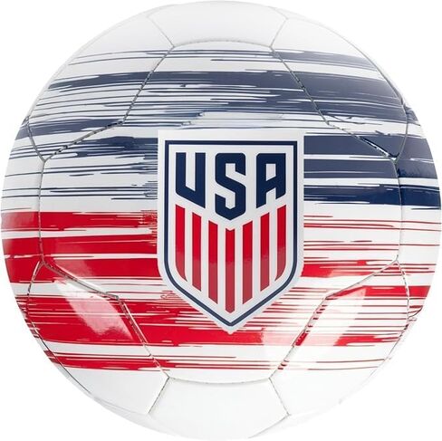 Icon Sports Officially Licensed U.S. Soccer Federation USMNT Soccer Ball Size 5 - Modern Swirl in Saudi Arabia