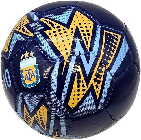 Icon Sports Argentina National Football Team Soccer Ball Ball- Messi 10 Size 2 Ball - Navy in Kuwait