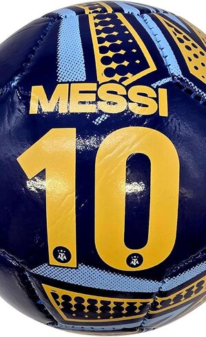 Icon Sports Argentina National Football Team Soccer Ball Ball- Messi 10 Size 2 Ball - Navy in Kuwait