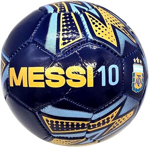 Icon Sports Argentina National Football Team Soccer Ball Ball- Messi 10 Size 2 Ball - Navy in Kuwait
