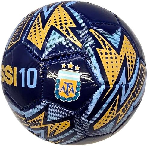 Icon Sports Argentina National Football Team Soccer Ball Ball- Messi 10 Size 2 Ball - Navy in Kuwait