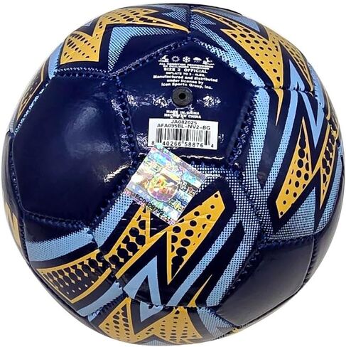 Icon Sports Argentina National Football Team Soccer Ball Ball- Messi 10 Size 2 Ball - Navy in Kuwait