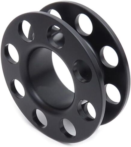 Steel Spool Diving Finger Reel with 8 for Cave Holes Compact Scuba Technical Dives Handle Hook 31m Black Empty Line Spool(20m) in Kuwait