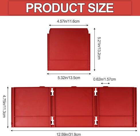 2026Upgrade 48-22-8472 Packout Divider/Organizer for Milwauke Packout 2 Drawer Tool Box Accessorie 1-pack red in Kuwait