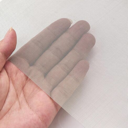5pcs Stainless Steel Mesh Screen, 15 x 20 cm Bendable Metal Woven Wire Mesh Screen, Easy to Cut Non-Rusting Metal Vent Screens for DIY Crafts, Cage, Window, Filter in Saudi Arabia