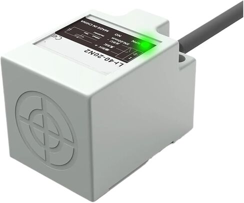 TL-N20MC1 Inductive Proximity Sensor 3 Wire IP67 Sensing Distance 10mm Square Metal Switch NPN PNP NO NC 10-30VDC | [](15MM DC 3wire PNP NC) in Saudi Arabia